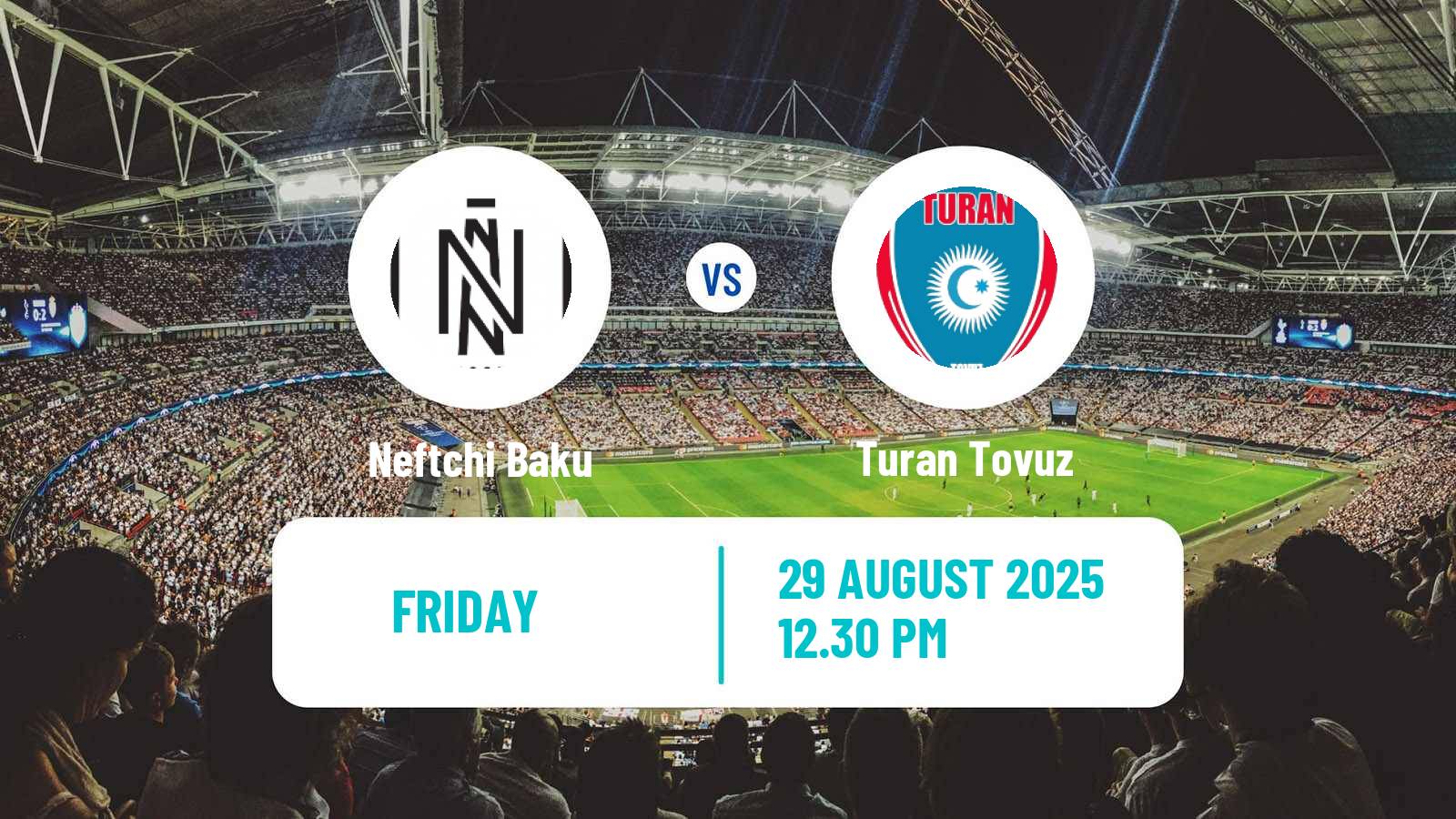Soccer Azerbaijan Premier League Neftchi Baku - Turan Tovuz