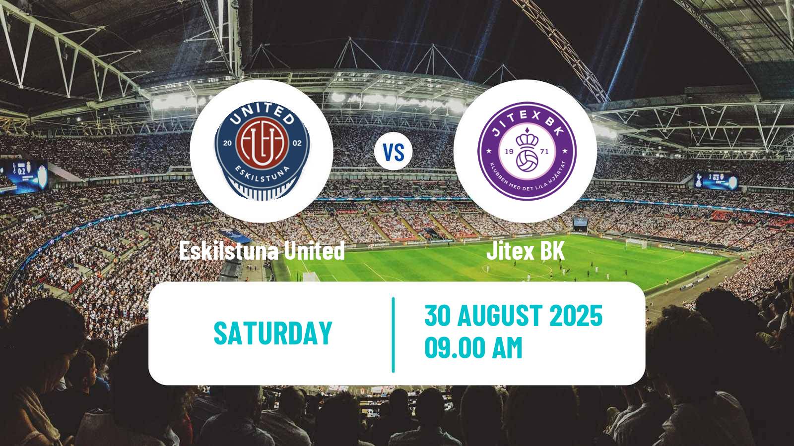 Soccer Swedish Elitettan Women Eskilstuna United - Jitex