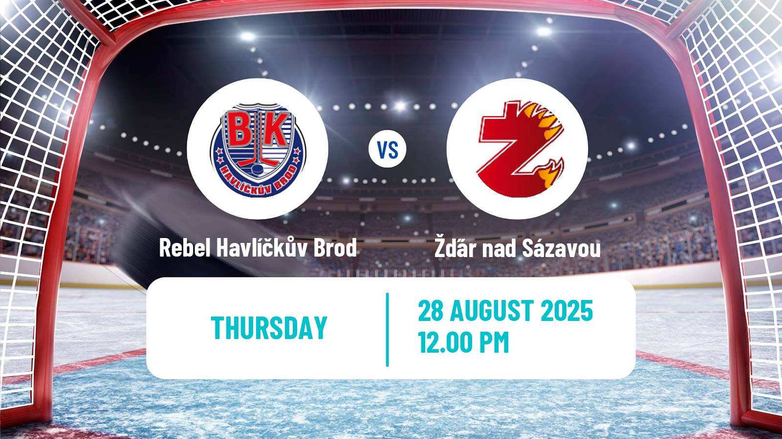 Hockey Club Friendly Ice Hockey Rebel Havlíčkův Brod - Žďár nad Sázavou
