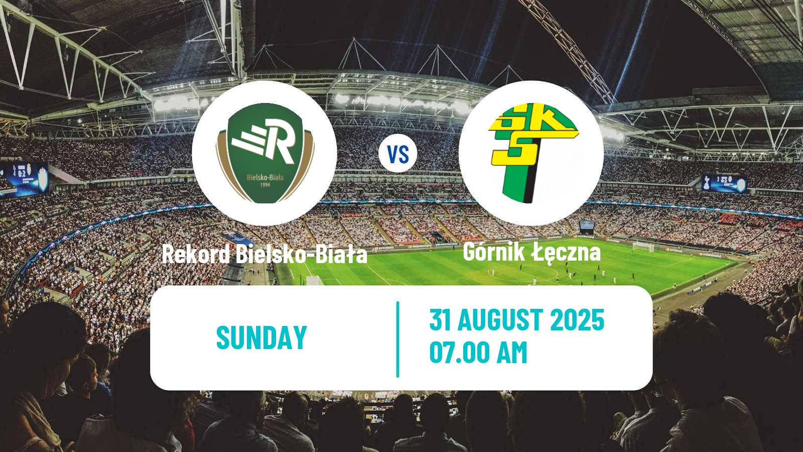 Soccer Polish Ekstraliga Women Rekord Bielsko-Biała - Górnik Łęczna