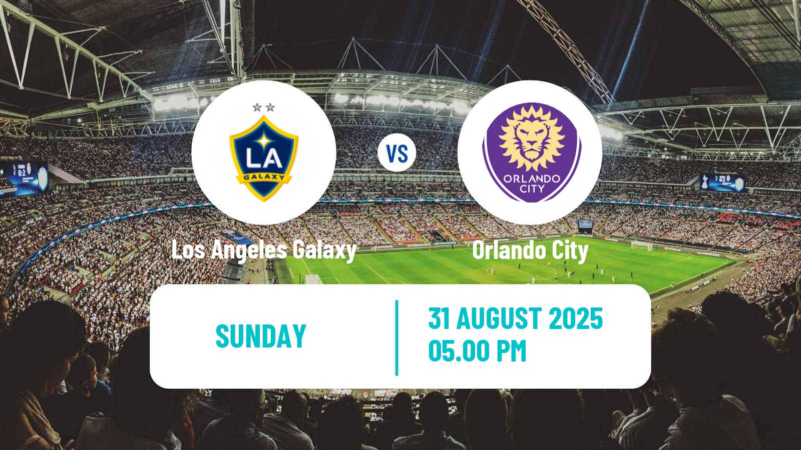 Soccer CONCACAF League Cup Los Angeles Galaxy - Orlando City