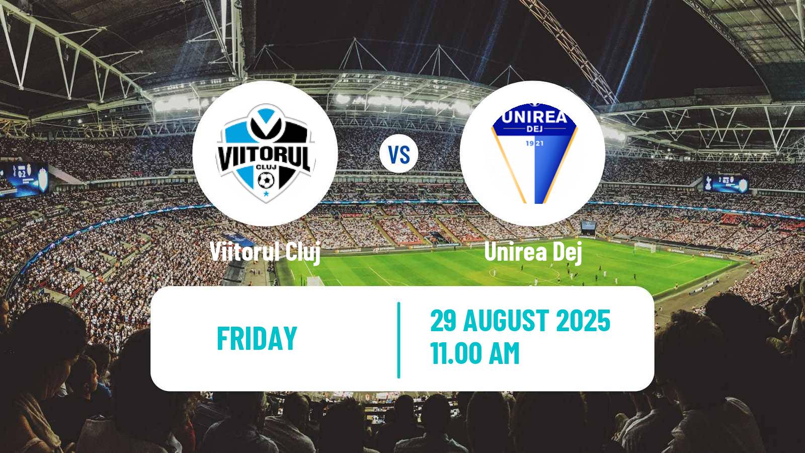 Soccer Romanian Liga 3 - Seria 8 Viitorul Cluj - Unirea Dej