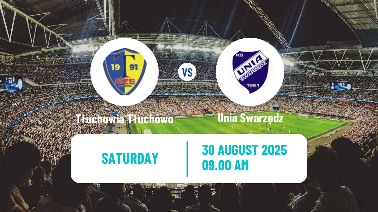 Soccer Polish Division 3 - Group II Tłuchowia Tłuchowo - Unia Swarzędz