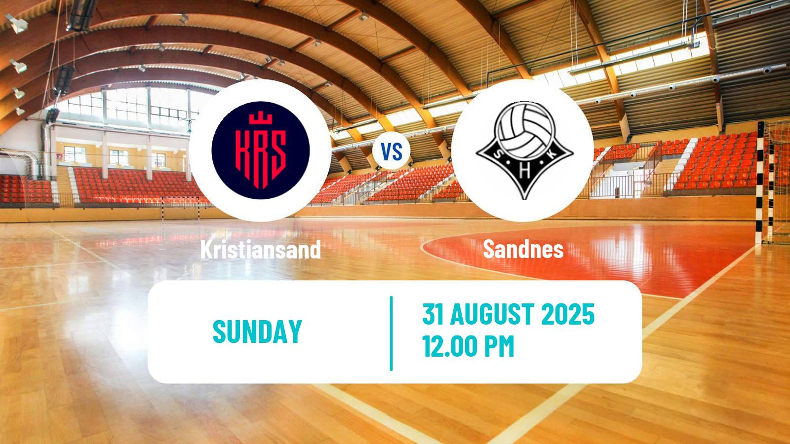 Handball Norwegian Eliteserien Handball Kristiansand - Sandnes