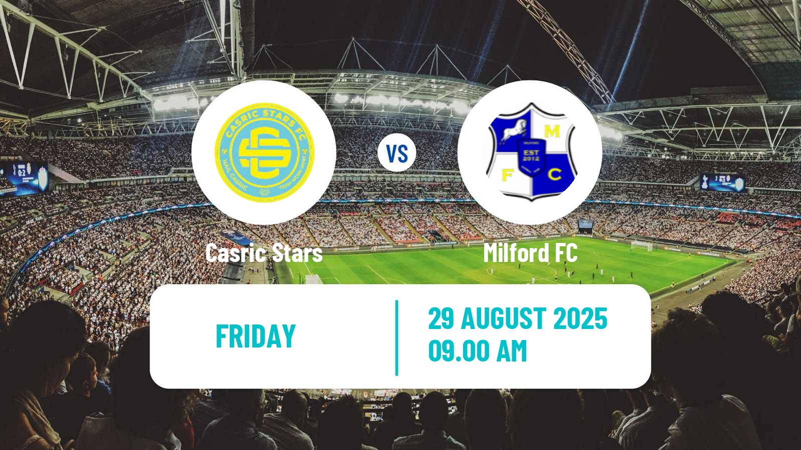 Soccer South African First Division Casric Stars - Milford