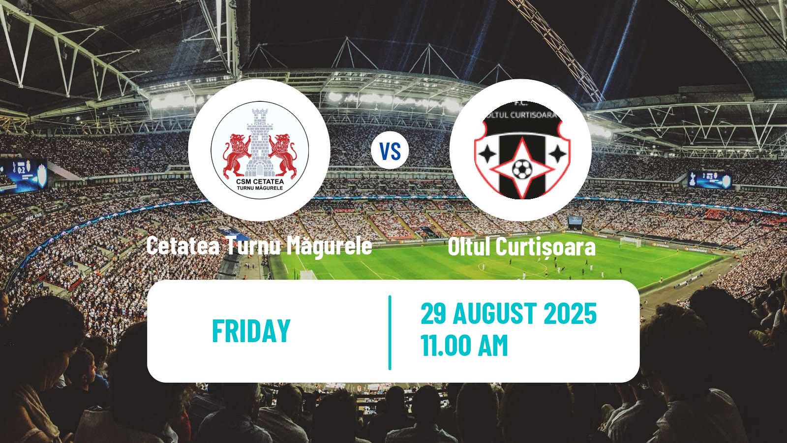 Soccer Romanian Liga 3 - Seria 5 Cetatea Turnu Măgurele - Oltul Curtișoara