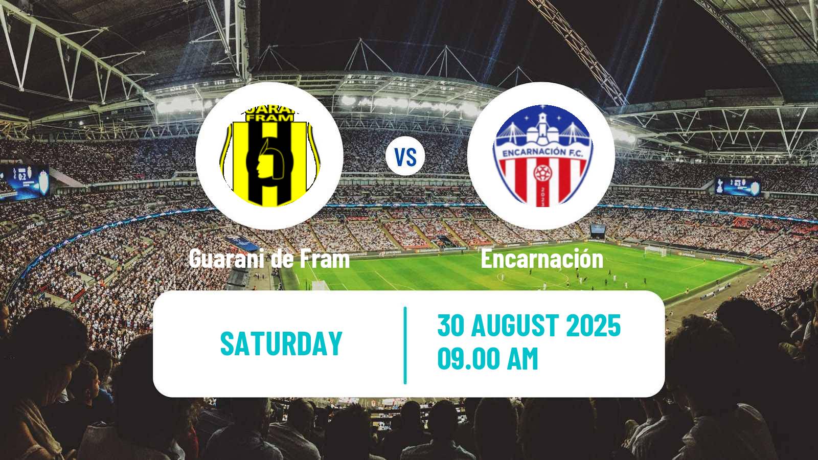 Soccer Paraguayan Division Intermedia Guarani de Fram - Encarnación