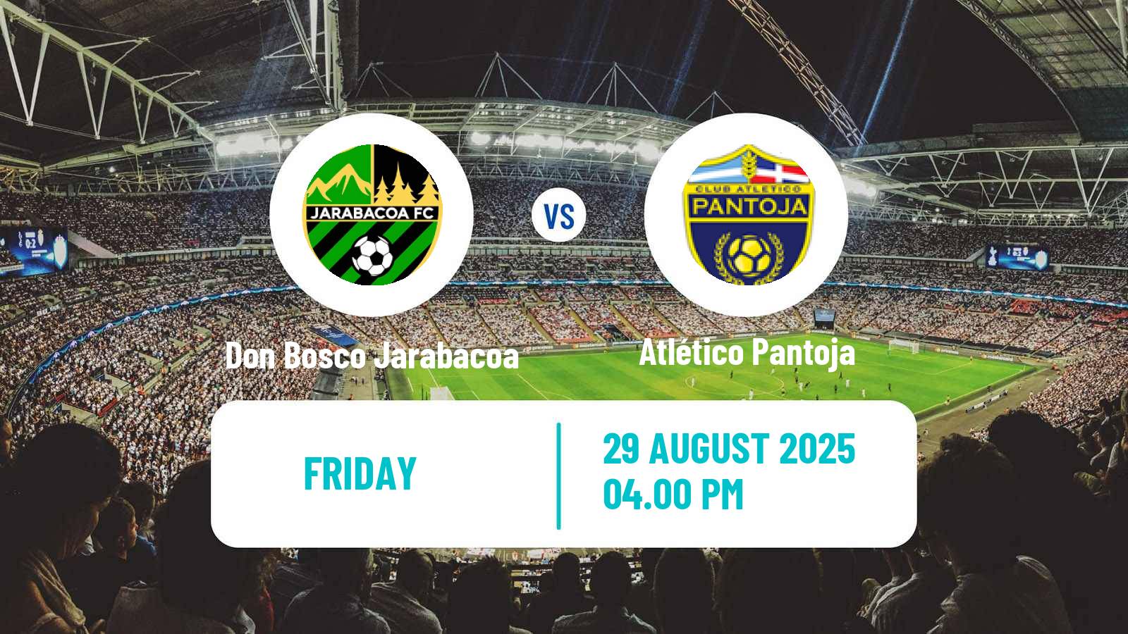 Soccer Dominican Republic LDF Don Bosco Jarabacoa - Atlético Pantoja