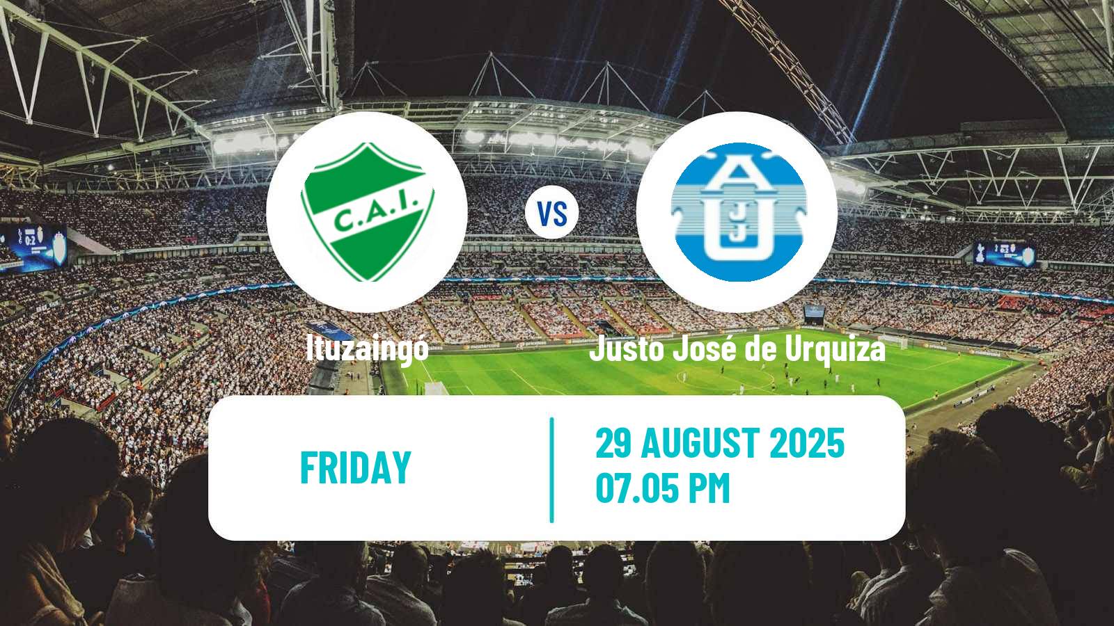 Soccer Argentinian Primera C Ituzaingó - Justo José de Urquiza