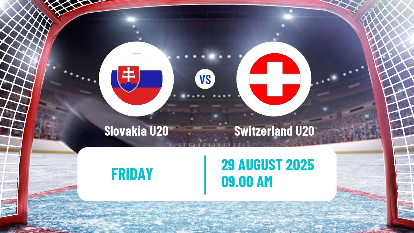 Hockey Friendly International Ice Hockey Slovakia U20 - Switzerland U20