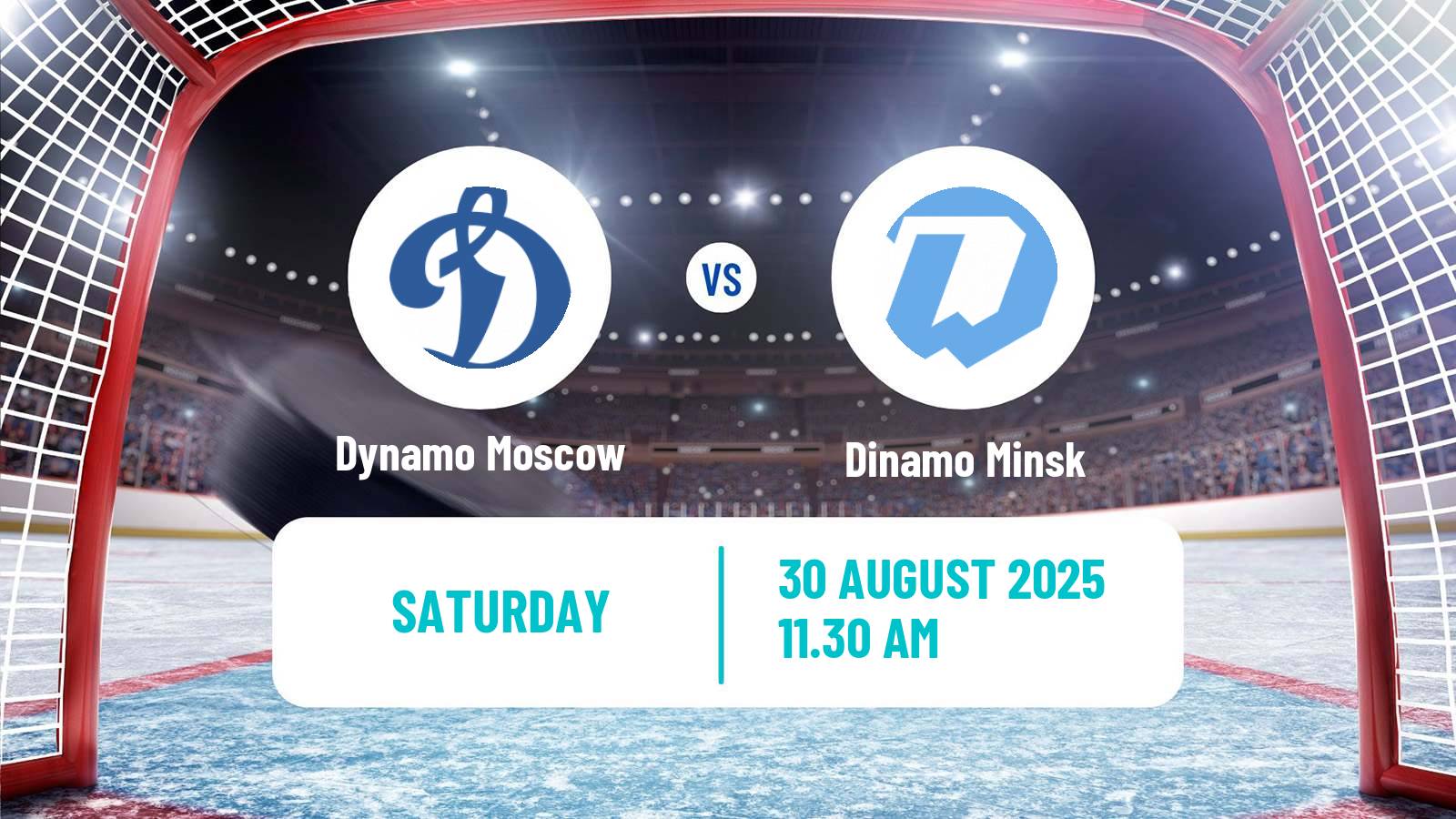 Hockey Club Friendly Ice Hockey Dynamo Moscow - Dinamo Minsk