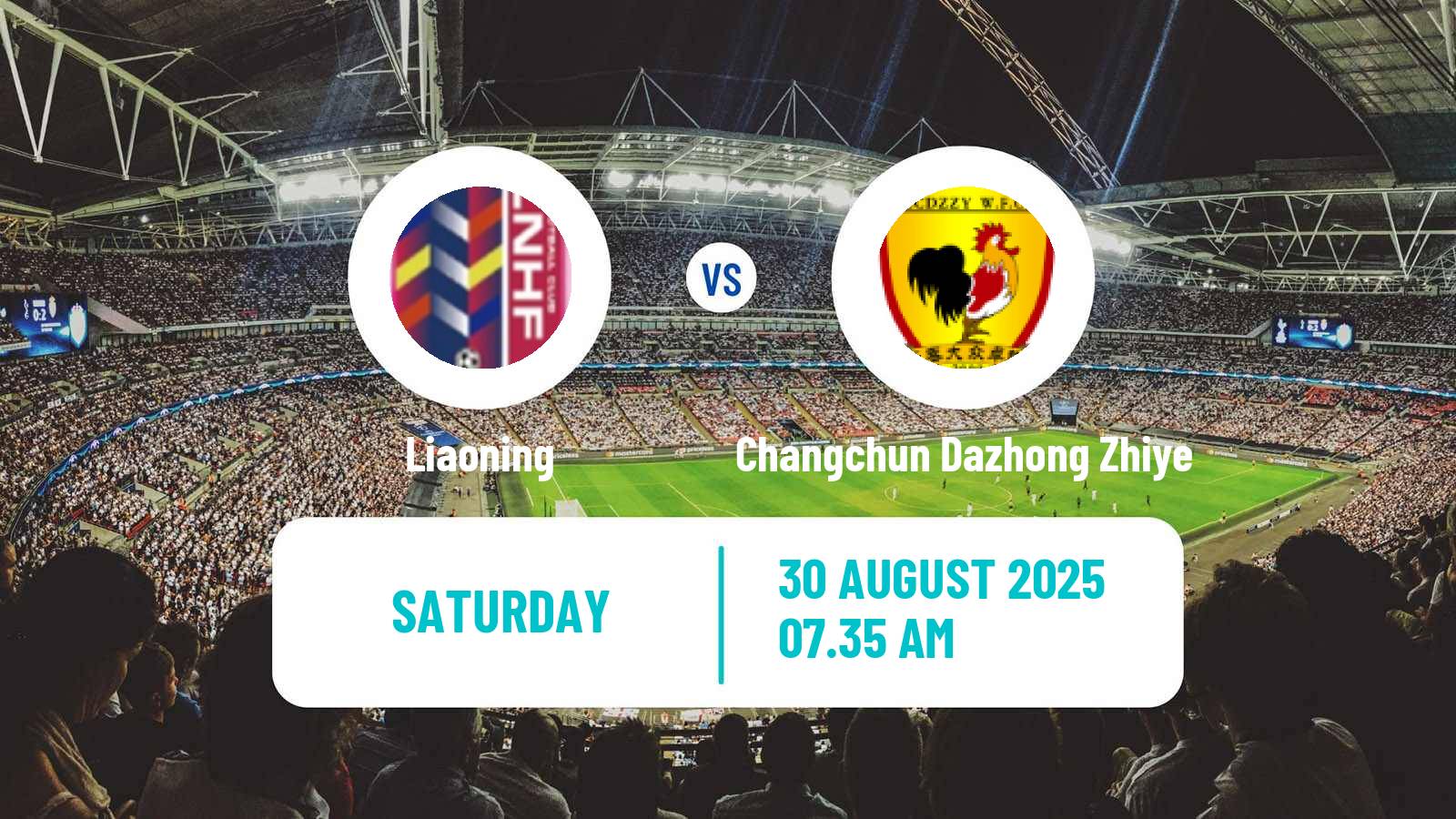 Soccer Chinese Super League Women Liaoning - Changchun Dazhong Zhiye