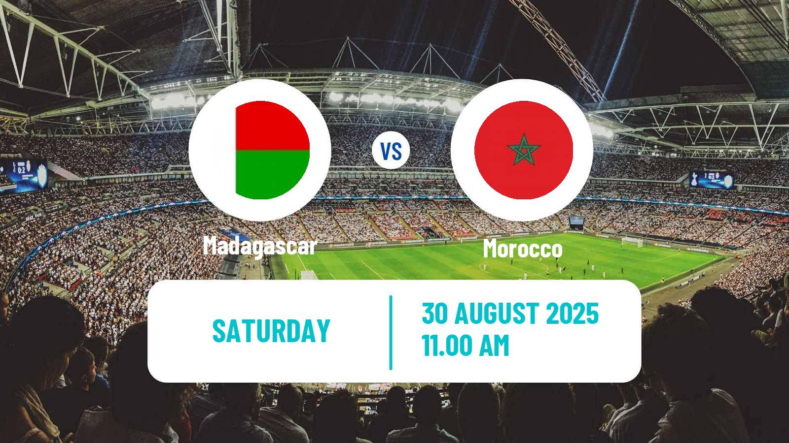 Soccer African Nations Championship Madagascar - Morocco