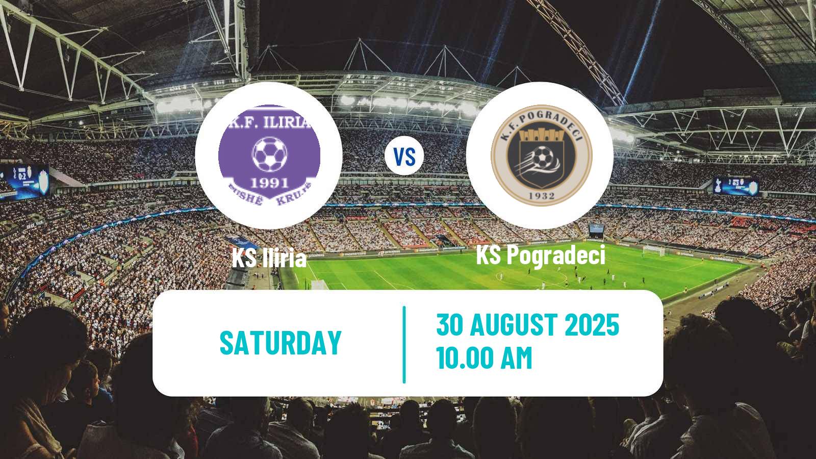 Soccer Albanian First Division Iliria - Pogradeci