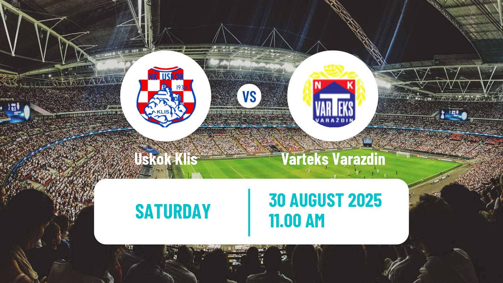 Soccer Croatian Druga NL Uskok Klis - Varteks Varazdin