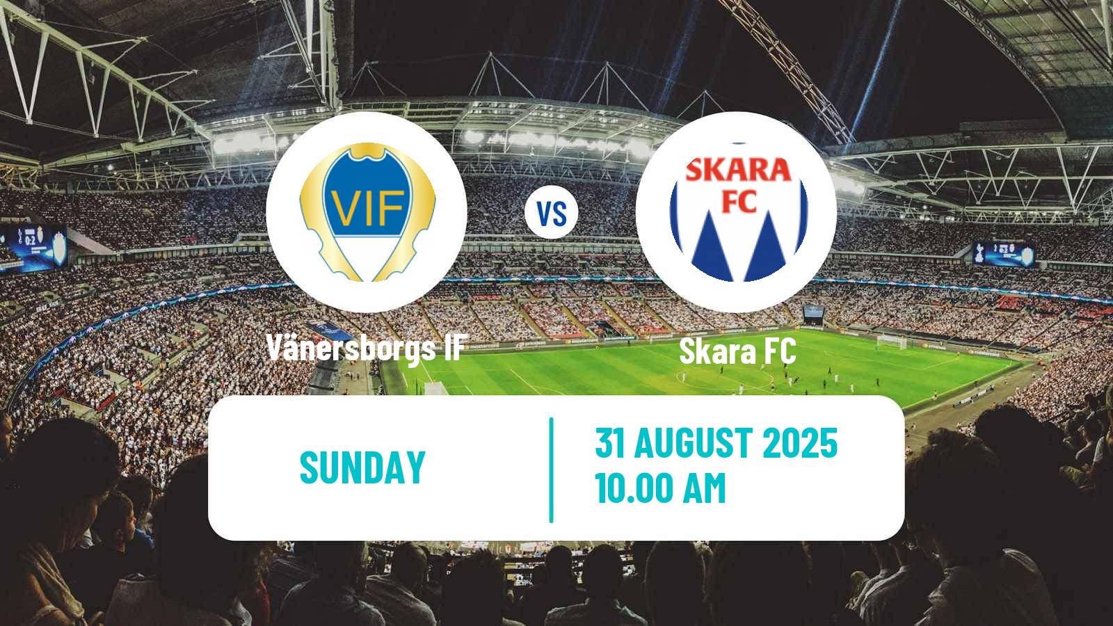 Soccer Swedish Division 2 - Norra Götaland Vänersborgs IF - Skara
