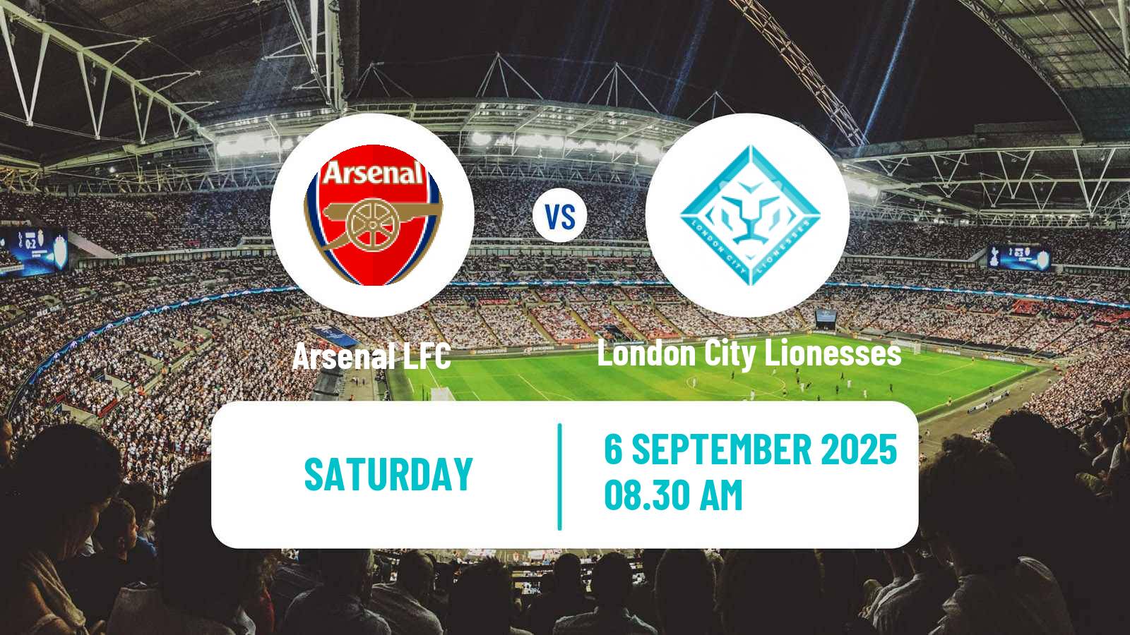Soccer English WSL Arsenal LFC - London City Lionesses