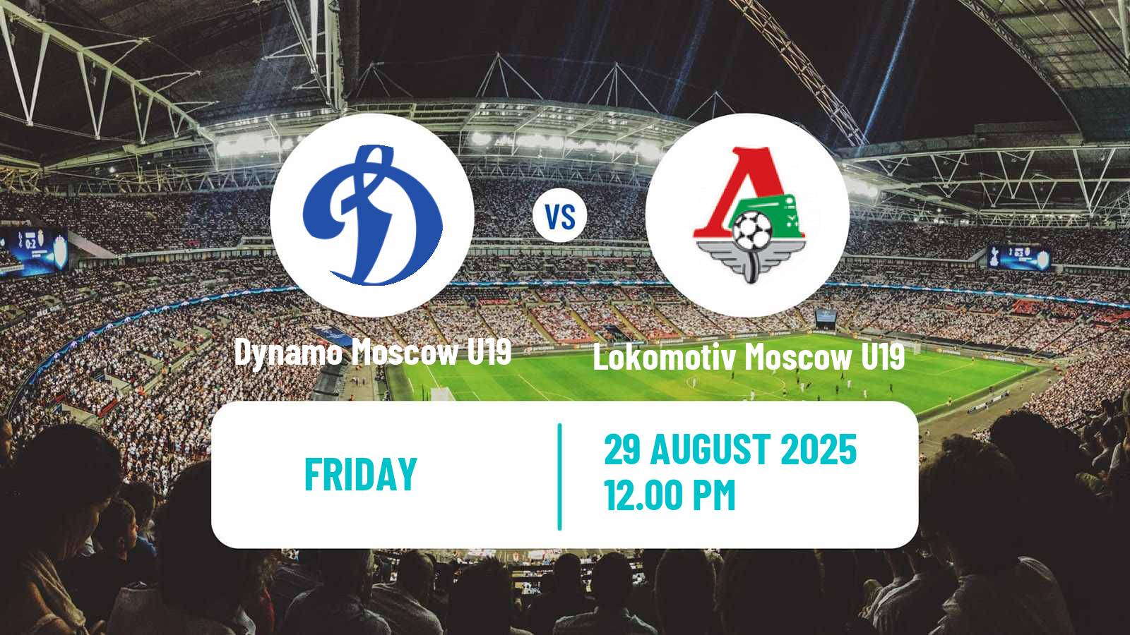 Soccer Russian Youth League Dynamo Moscow U19 - Lokomotiv Moscow U19