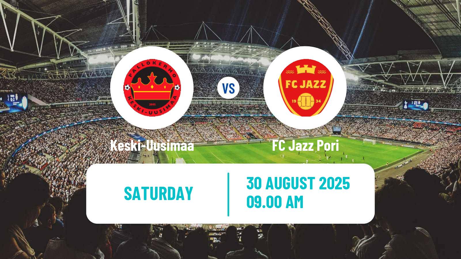 Soccer Finnish Ykkonen Keski-Uusimaa - Jazz Pori