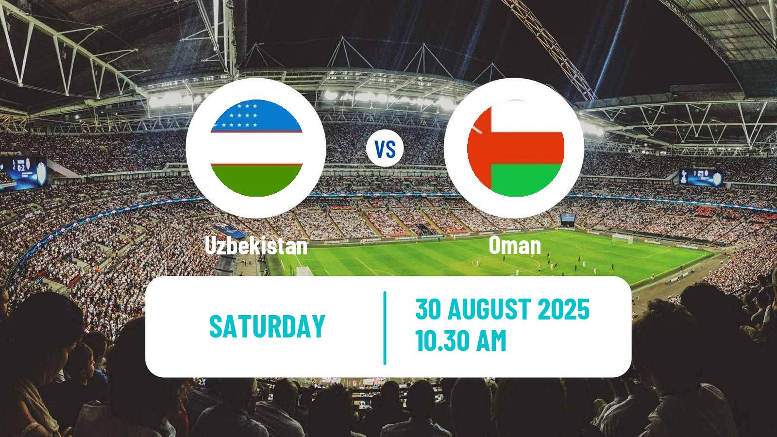 Soccer CAFA Nations Cup Uzbekistan - Oman