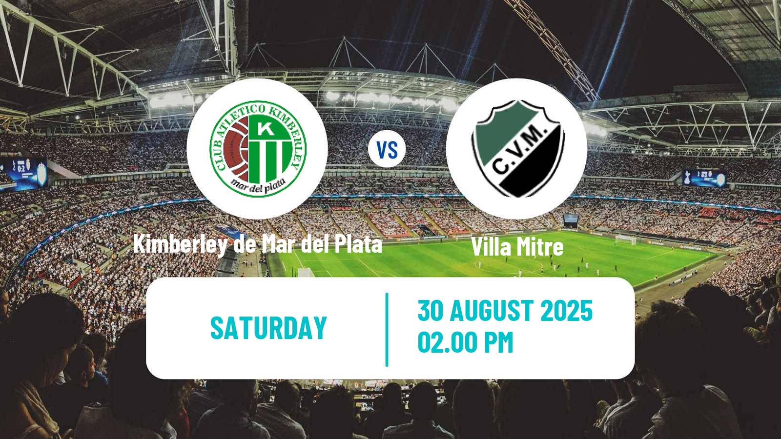 Soccer Argentinian Torneo Federal Kimberley de Mar del Plata - Villa Mitre