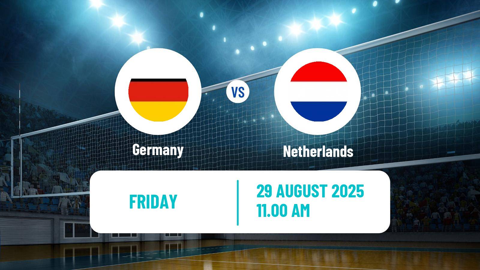 Volleyball Friendly International Volleyball Germany - Netherlands