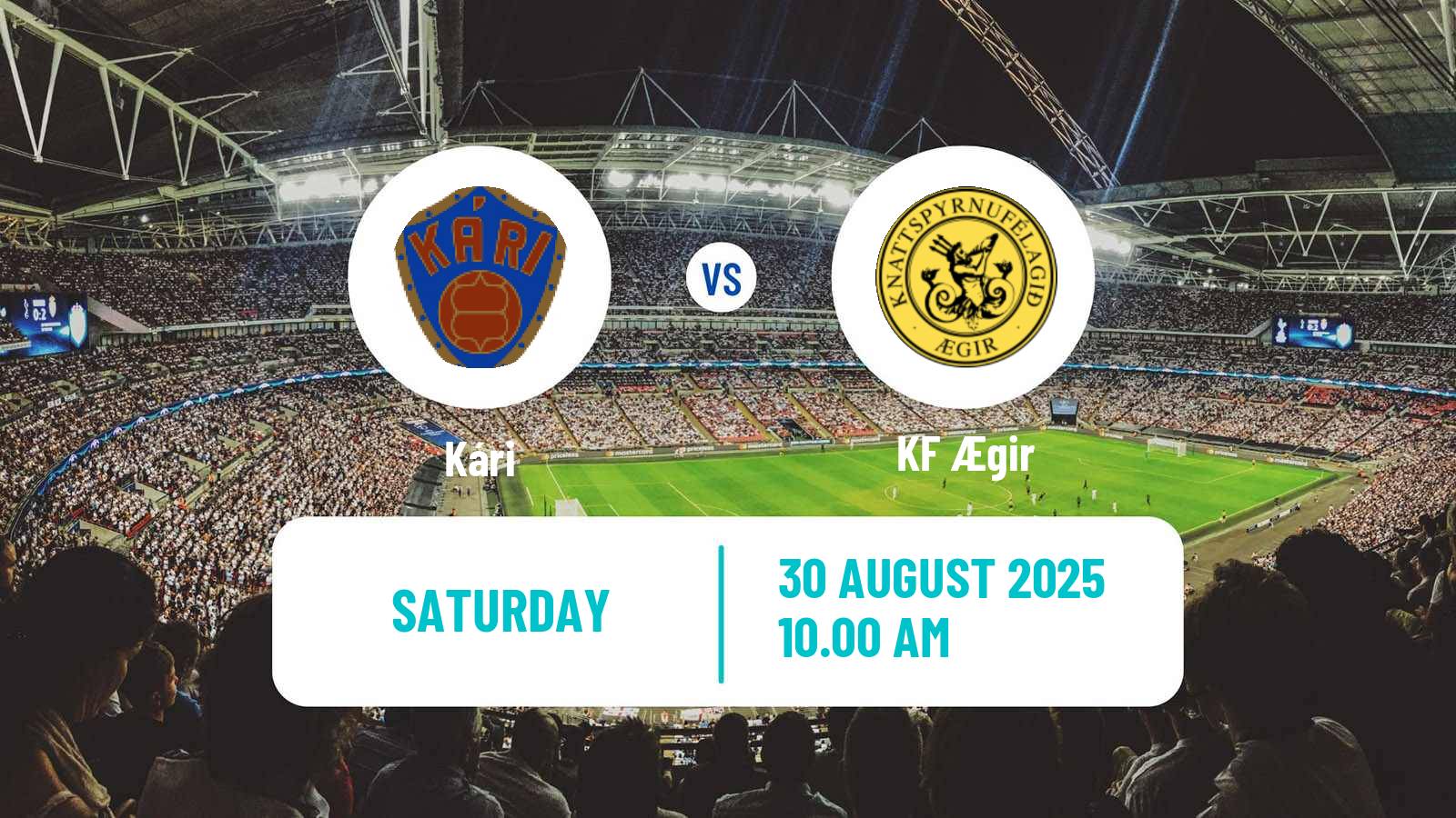 Soccer Icelandic Division 2 Kári - Ægir