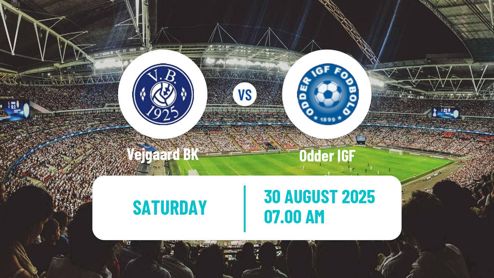 Soccer Danish 3 Division Vejgaard - Odder