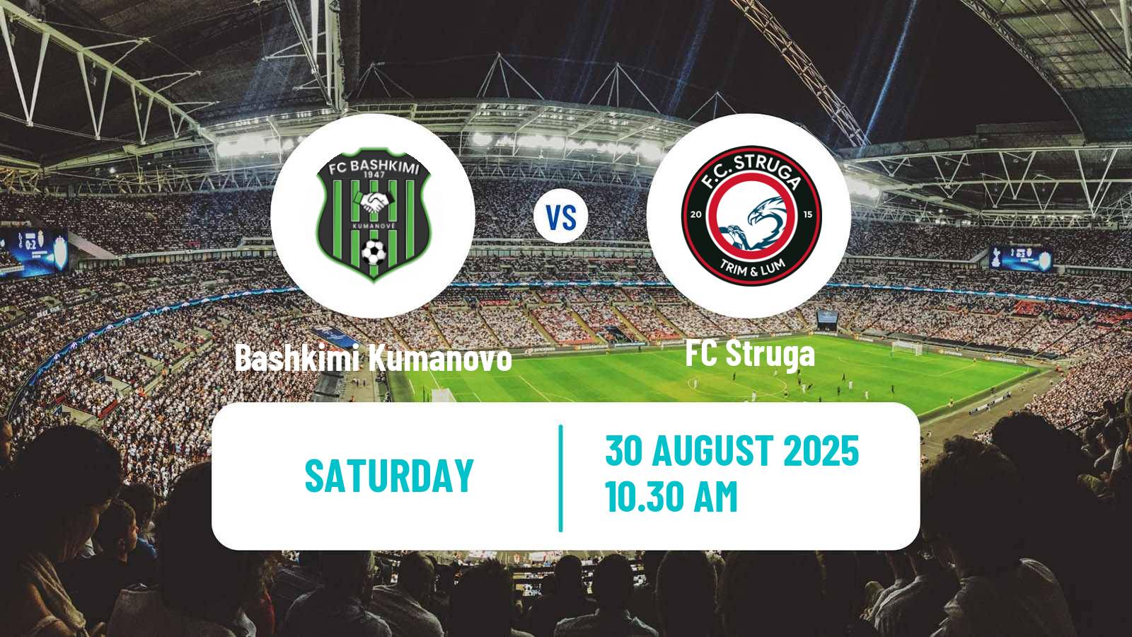 Soccer North Macedonian 1 MFL Bashkimi Kumanovo - Struga