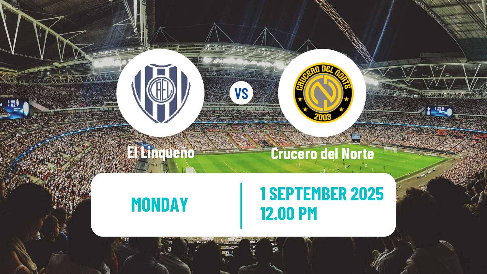 Soccer Argentinian Torneo Federal El Linqueño - Crucero del Norte