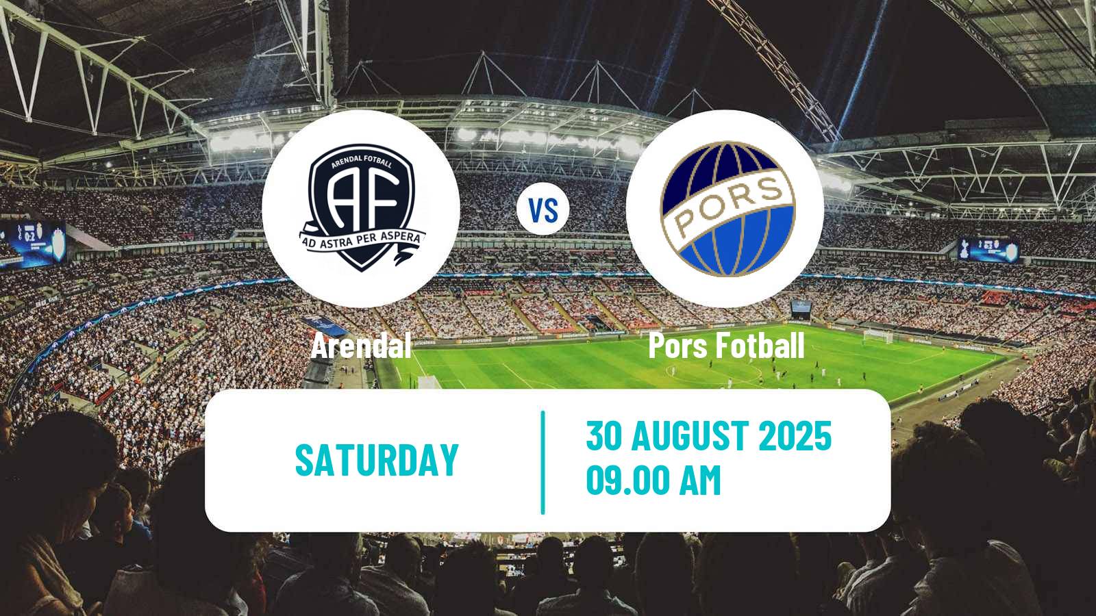 Soccer Norwegian Division 2 - Group 1 Arendal - Pors
