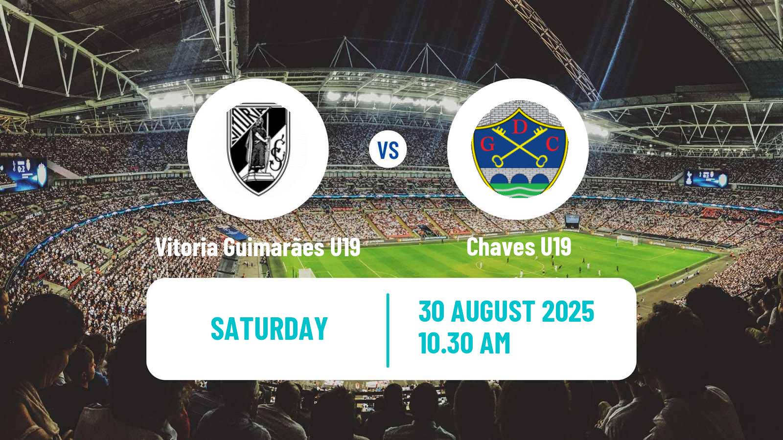 Soccer Portuguese Campeonato Nacional U19 Vitoria Guimarães U19 - Chaves U19