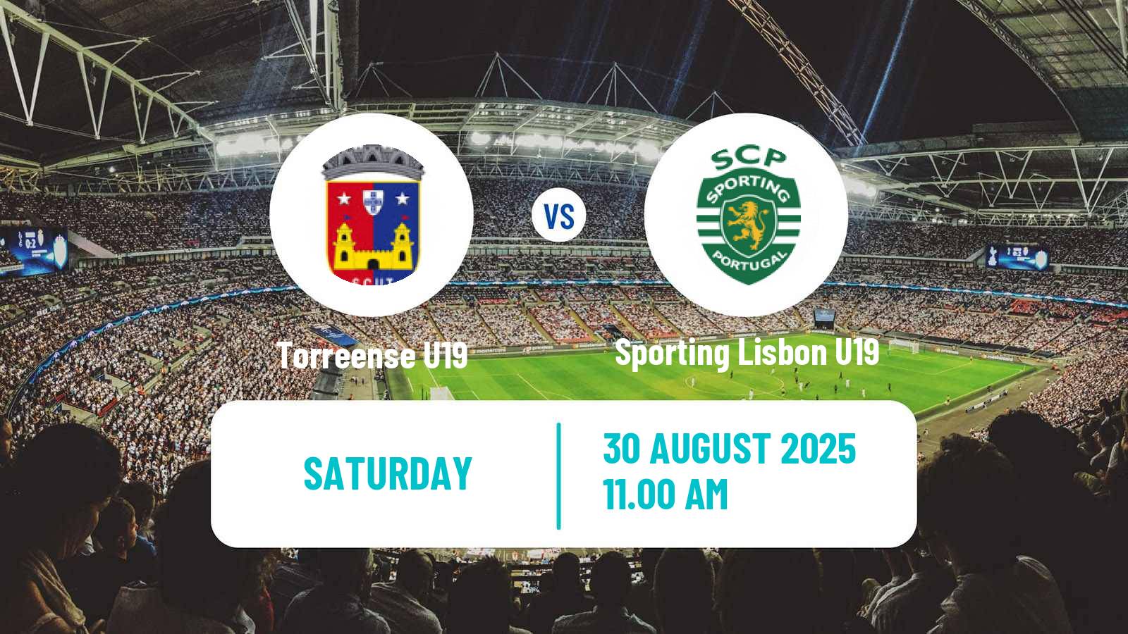 Soccer Portuguese Campeonato Nacional U19 Torreense U19 - Sporting Lisbon U19