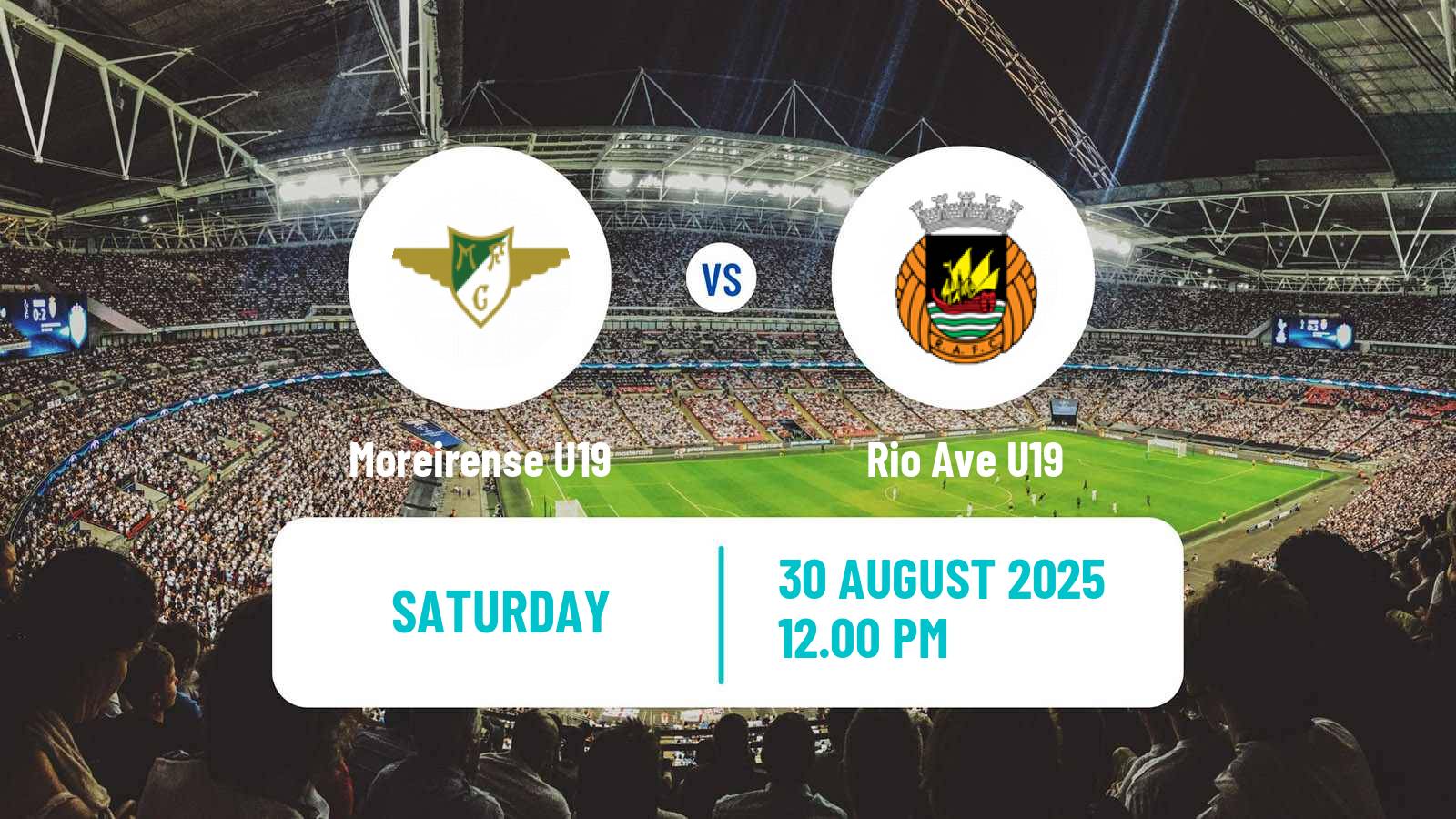 Soccer Portuguese Campeonato Nacional U19 Moreirense U19 - Rio Ave U19