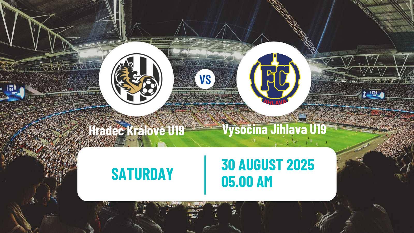 Soccer Czech U19 League Hradec Králové U19 - Vysočina Jihlava U19