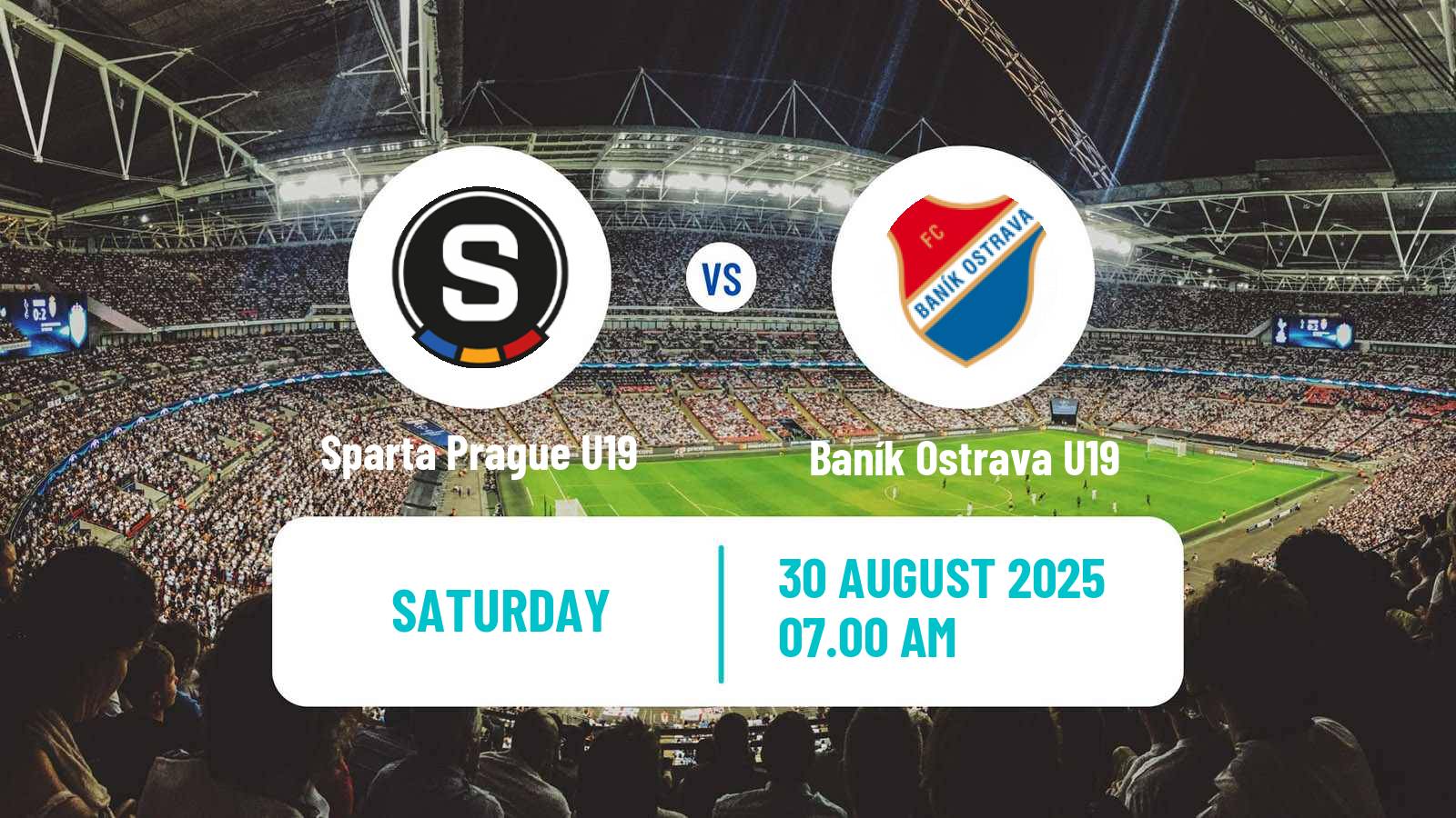 Soccer Czech U19 League Sparta Prague U19 - Baník Ostrava U19