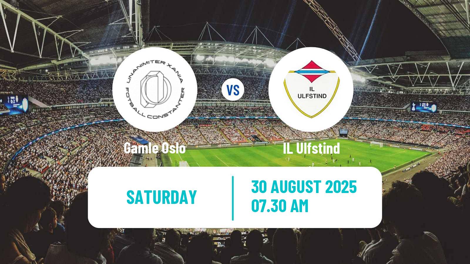 Soccer Norwegian Division 3 - Group 1 Gamle Oslo - Ulfstind