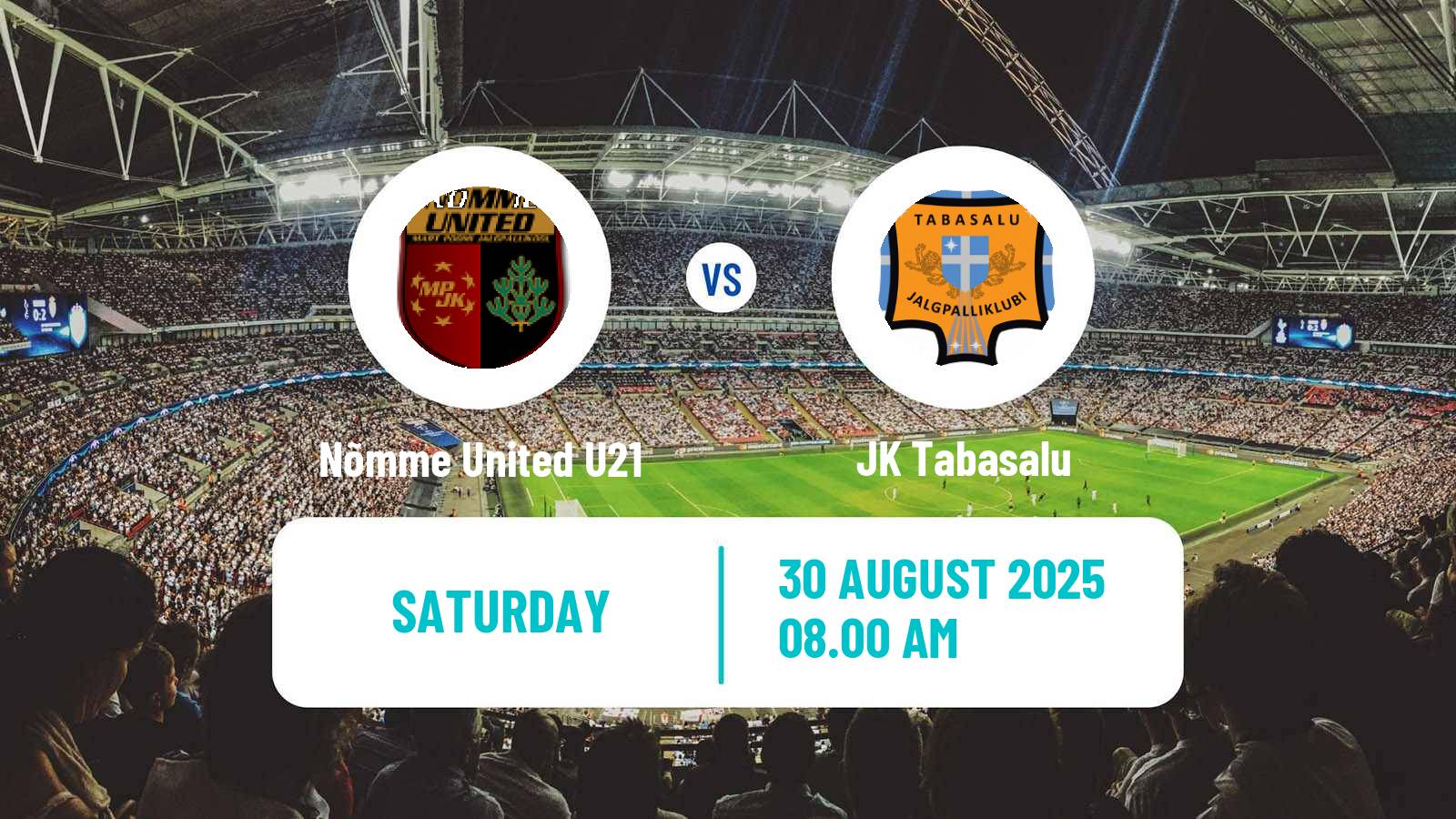 Soccer Estonian Esiliiga B Nõmme United U21 - Tabasalu