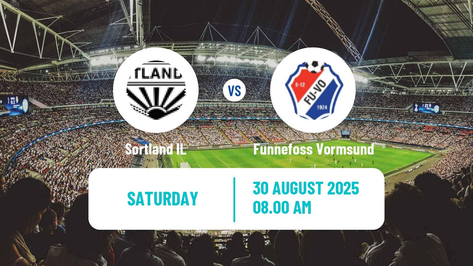 Soccer Norwegian Division 3 - Group 1 Sortland - Funnefoss Vormsund
