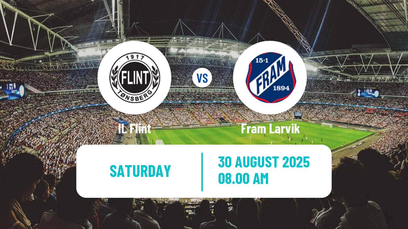 Soccer Norwegian Division 3 - Group 6 Flint - Fram Larvik