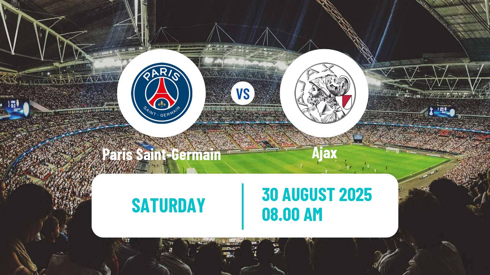 Soccer Club Friendly Women Paris Saint-Germain - Ajax
