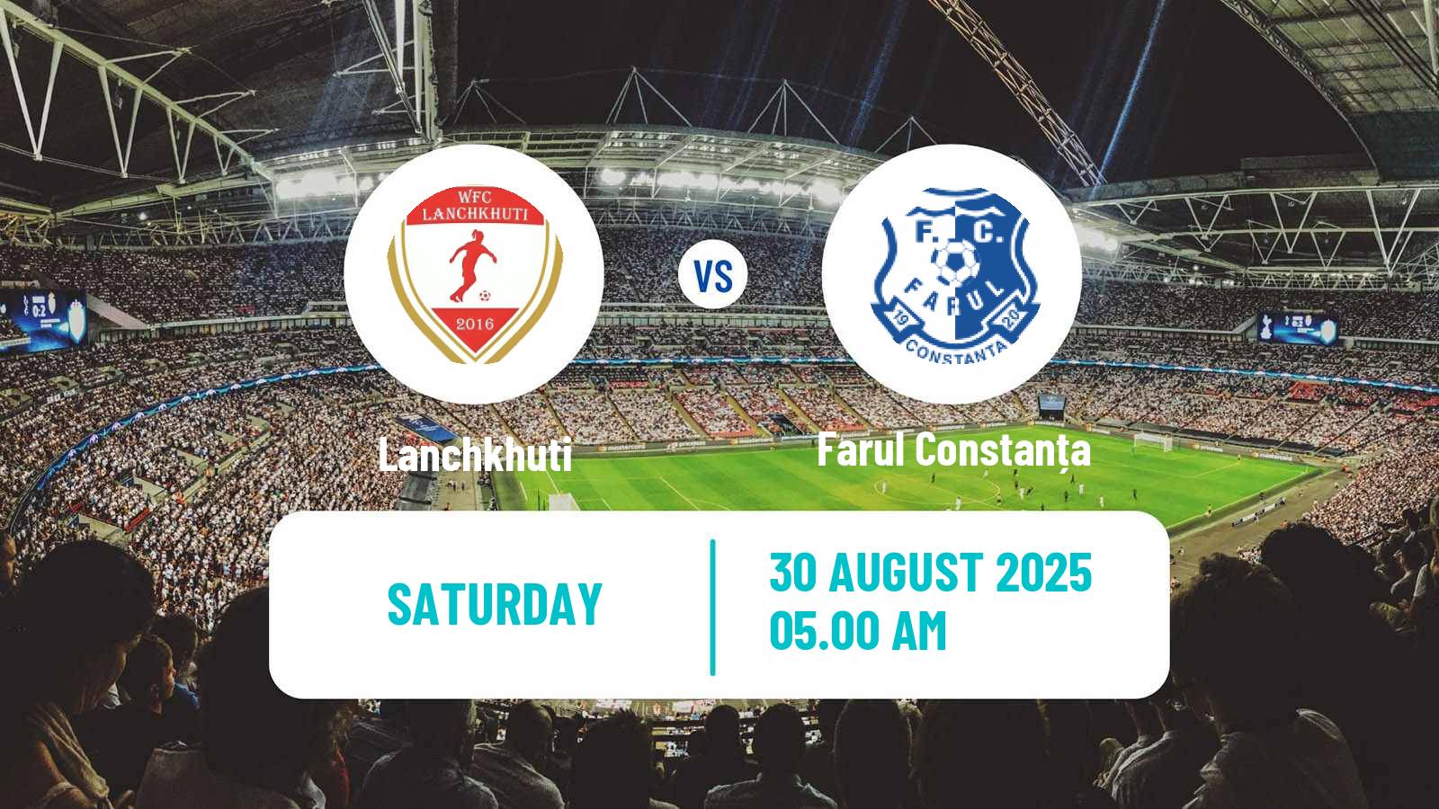 Soccer UEFA Champions League Women Lanchkhuti - Farul Constanța