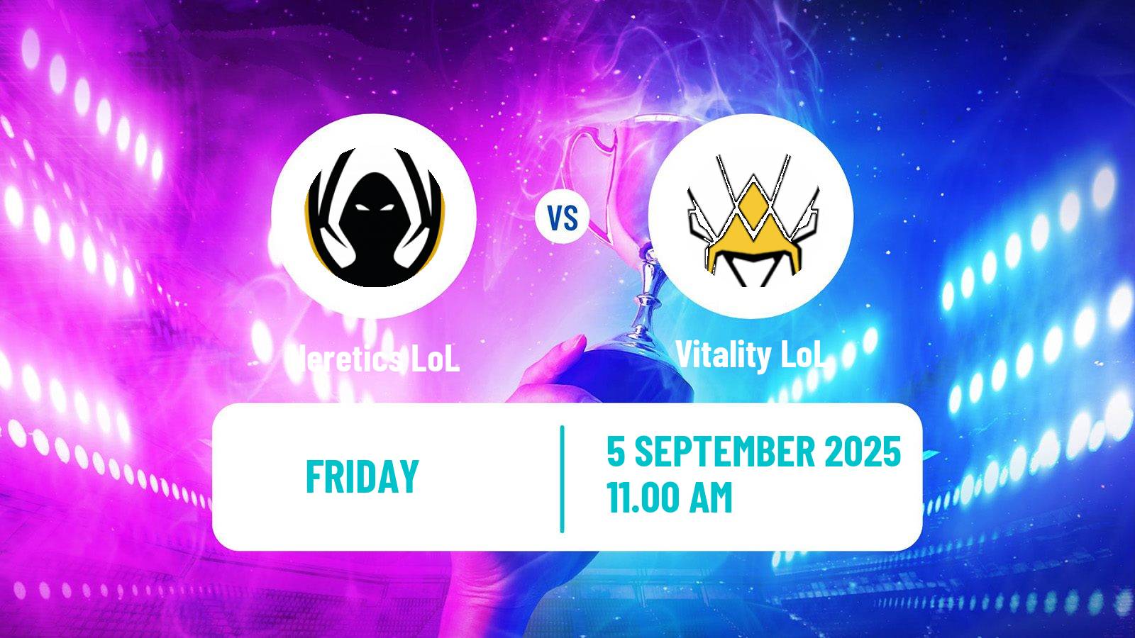 Esports League Of Legends Lec Heretics - Vitality