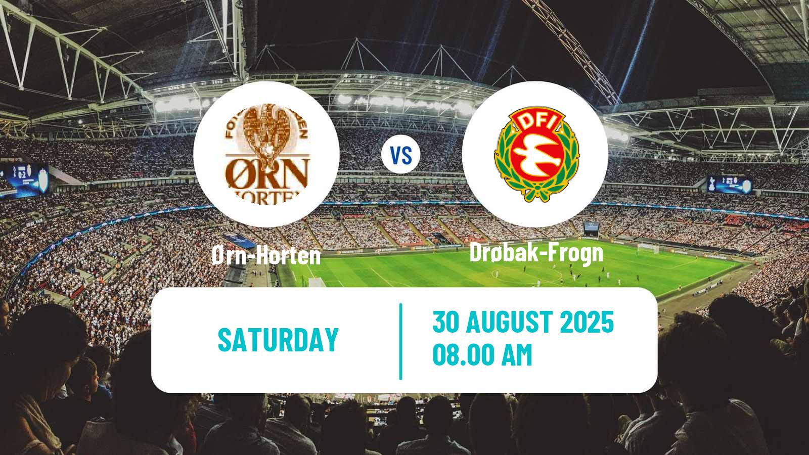 Soccer Norwegian Division 3 - Group 6 Ørn-Horten - Drøbak-Frogn