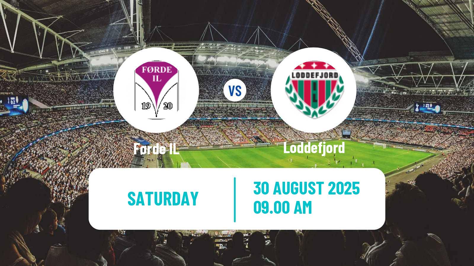 Soccer Norwegian Division 3 - Group 4 Førde - Loddefjord