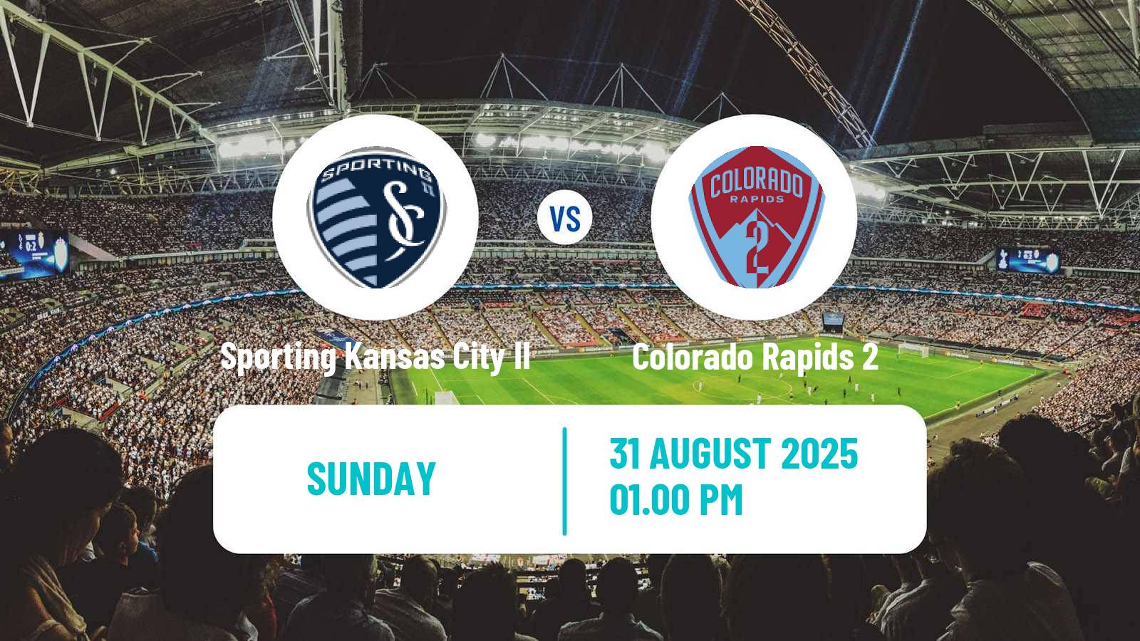 Soccer MLS Next Pro Sporting Kansas City II - Colorado Rapids 2