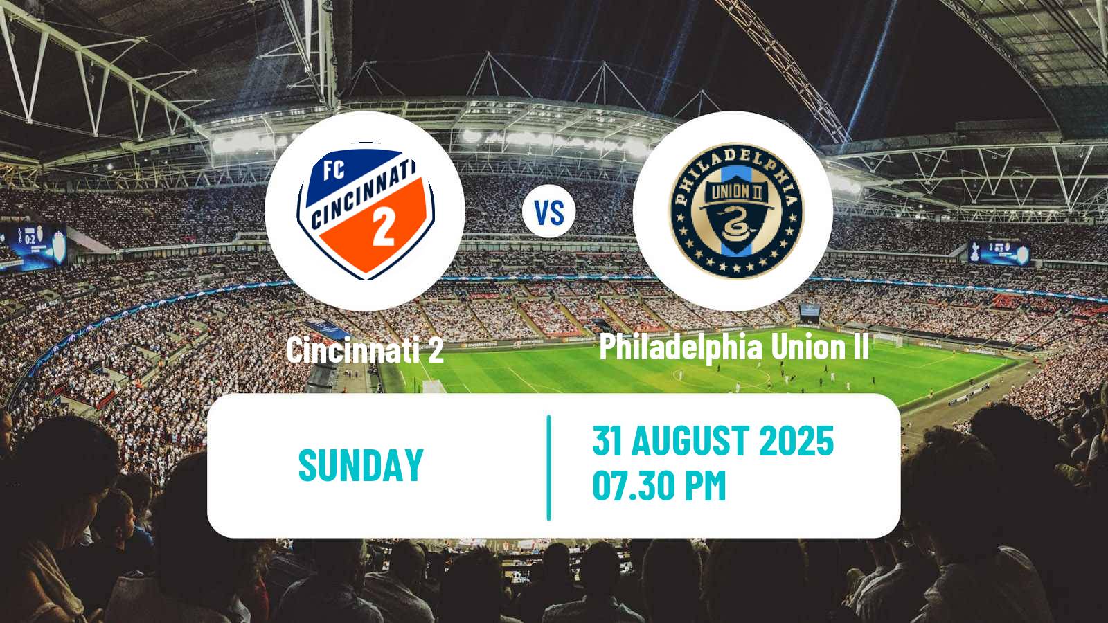 Soccer MLS Next Pro Cincinnati 2 - Philadelphia Union II