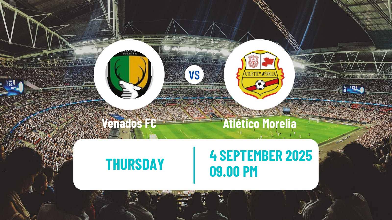 Soccer Mexican Liga de Expansion MX Venados - Atlético Morelia