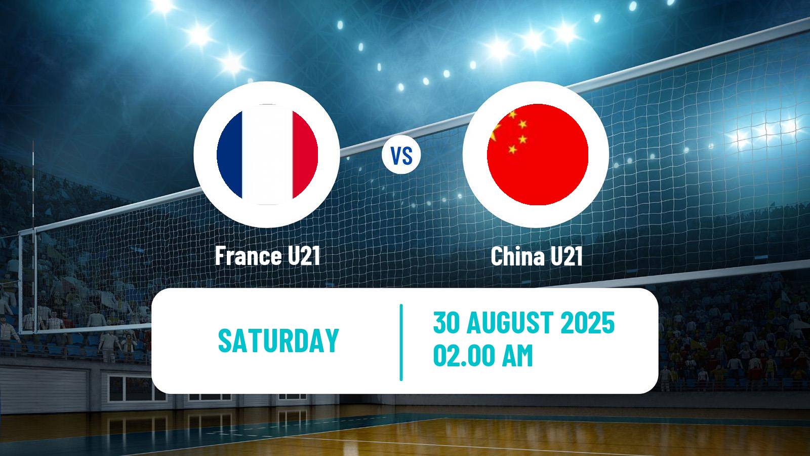 Volleyball World Championship U21 Volleyball France U21 - China U21