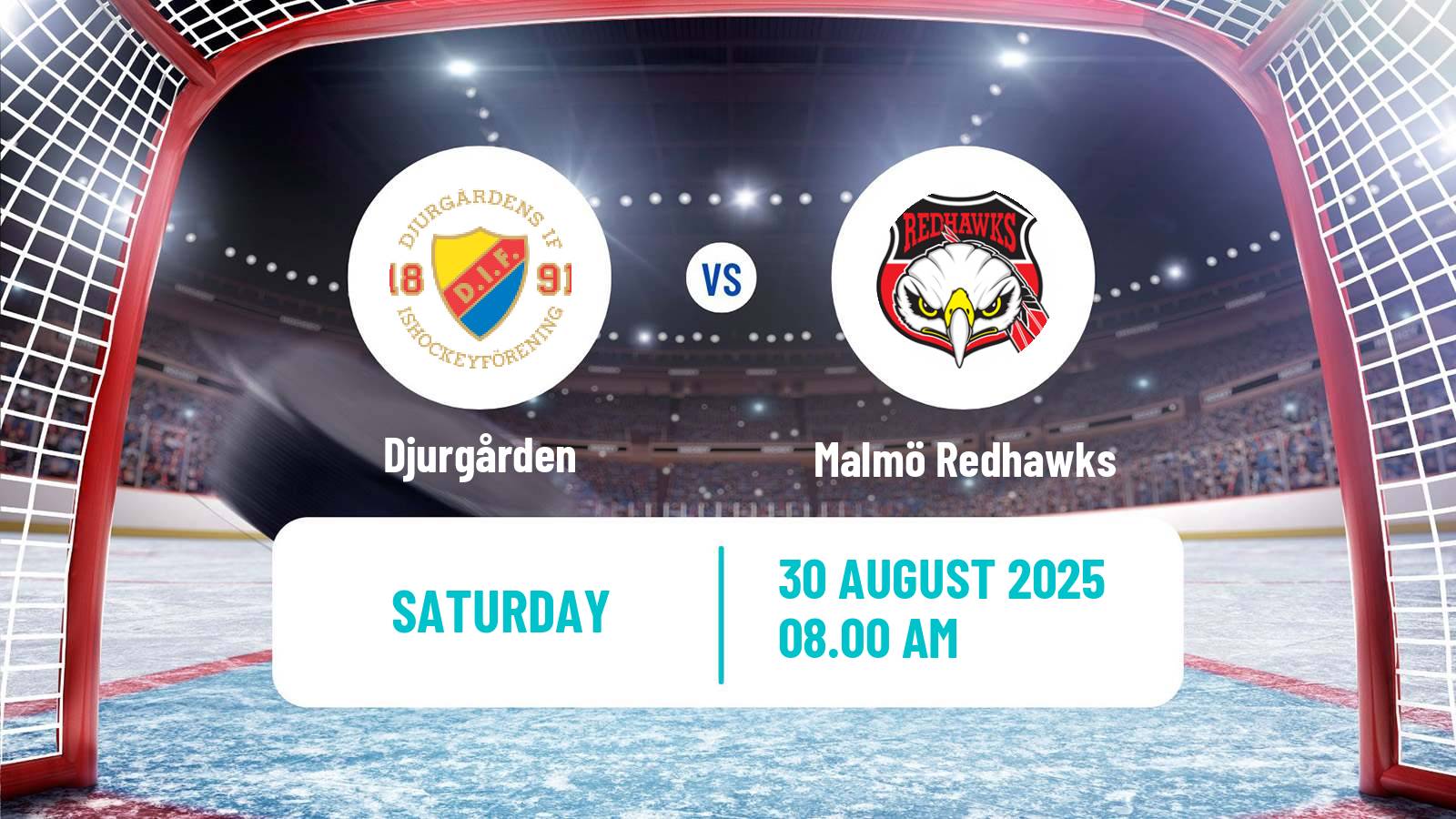 Hockey Club Friendly Ice Hockey Djurgården - Malmö Redhawks